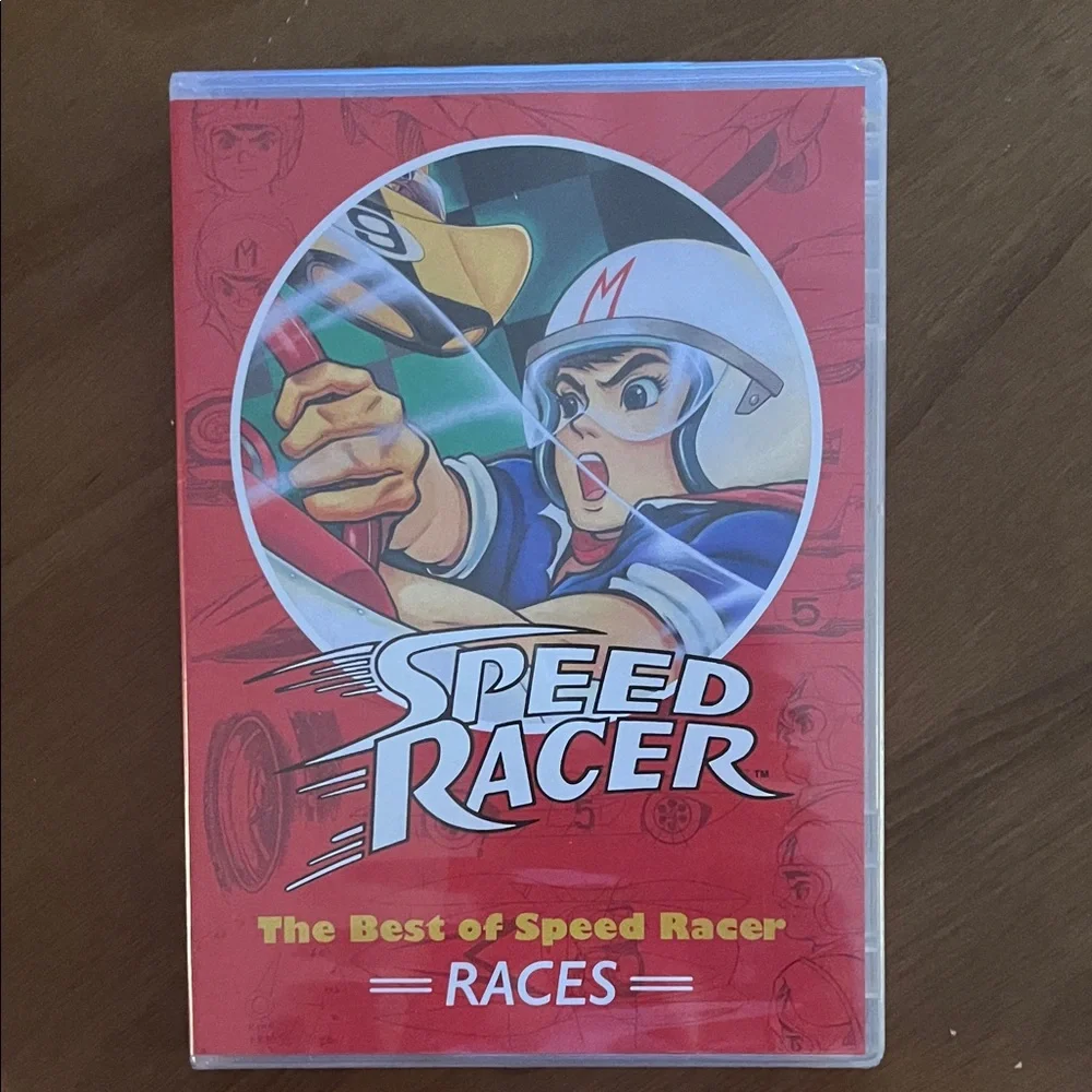 Speed Racer Races DVD - Red Cover